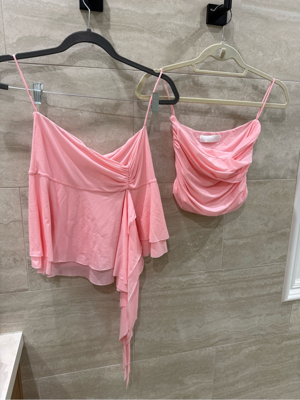 INDAH Crop Top and Mini Skirt S / M